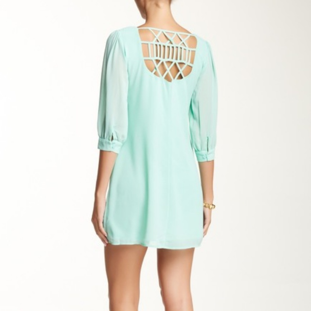 Nordstrom Mint Shift Dress